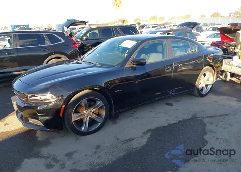 2018 Dodge Charger R/T Rwd из США, поврежденный, VIN 2C3CDXCT6JH253468